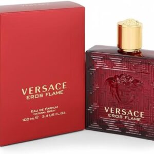 Versace Eros Flame Eau De Parfum Spray for Men, 3.4 Ounce