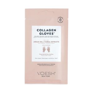 VOESH Collagen Gloves For Hands – Collagen Hand Spa Moisturizer – Repairing Hand Glove Masks for Moisturizing Dry Skin – Hydrating Gloves For Men and Women> 0.54 Fl Oz