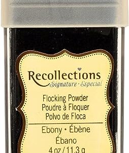 Recollections Ebony Flocking Powder .4 Oz Bottle