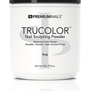Premium Nails – Acrylic Nails Tru-color powder -32oz/907g – (PINK)