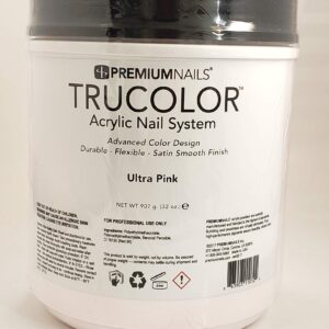 Premium Nails – Acrylic Nails Tru-color powder -32oz/907g – (ULTRA PINK)