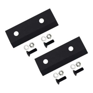 Tovyvw Pack of 2 742-0544, 942-0544, 742-0544A, 942-0544A 742-0653 Chipper Blades ﻿Replacement Part New for Troy-Bilt
