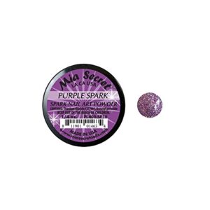 Mia Secret Professional Spark Collection Acrylic Powder 1/4 oz (Pick Your Color) (Purple Spark)