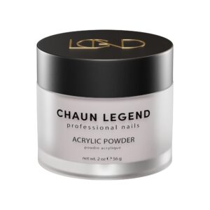 Chaun Legend Acrylic Powder> 2oz Long Lasting Salon Quality> Bubble Free> Self Leveling Professional Manicures> Fake Nails> Carving & Extensions> Bubblegum