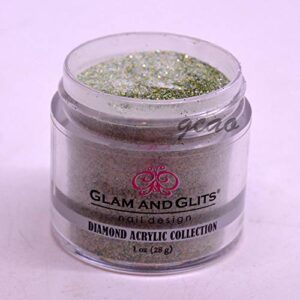 Glam Glits Acrylic Powder 1 oz Green Smoke DAC57