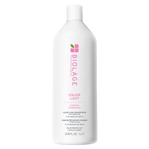 Biolage Color Last Shampoo – For Color-Treated Hair, Nourishes, Strengthens, Hydrates, Soybean Oil & Stearic Acid, Paraben & Mineral Oil-Free, Vegan, 33.8 Fl Oz, Packaging may vary