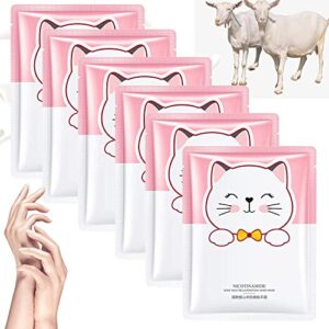 TOCOLA Goat Milk Hand Mask>Goat Milk Hand Mask Gloves>Hand Skin Repair Gloves> Hand Mask Gloves for Dry Cracked Hands>Moisturizing Gloves for Dry Hands (6Pcs)