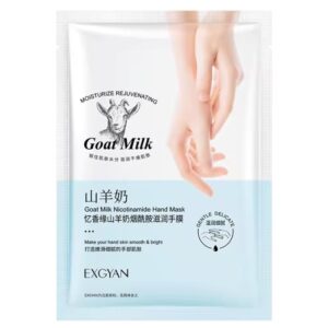 5 pair Goat Milk Hand Mask> Moisturizing and Rejuvenating