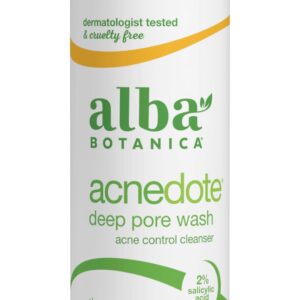 Alba Botanica Acnedote Maximum Strength Deep Pore Wash, 6 Oz (Packaging May Vary)