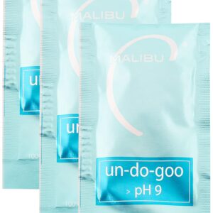 Malibu C Un-Do-Goo Shampoo (3 Packet) – Clarifying Shampoo to Remove Product Build Up + Resins from Hair – Shine Restoring, Moisturizing Cleansing Shampoo