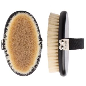Kitsch Dry Brushing Body Brush for Lymphatic Drainage- Soft Bristles – Reduces Cellulites, Removes Dry Skin and Improves Blood Circulation, Body Exfoliator Scrubber for Glowing Skin, Sauna Accessories