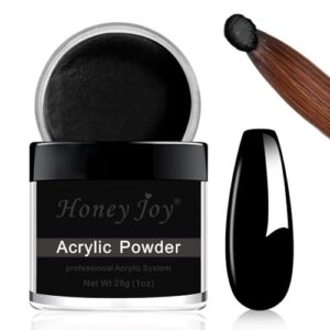 28g/Box Professional Acrylic Powder for Nail Extension – White> Clear> Red> Nude> French Manicure System – HJ-NAP017 (Black)
