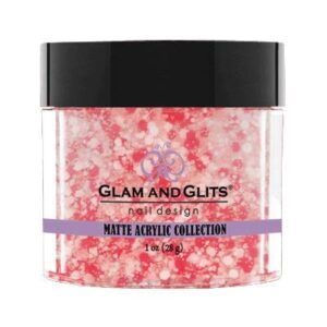 Glam And Glits Matte Acrylic Powder – 1 Oz (Strawberry Shortcake – MAT620)