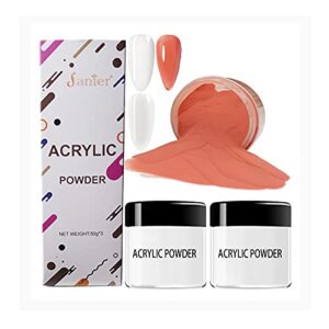 LONTA> Acrylic Nail Powder Set of 1.8 oz X 3 Colors for Carving Extension Create Various Nail Art Decoration> No Nail Lamp Needed> Acrylic Powder Basis Starter Kit