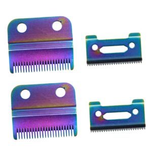 Mikinona Haircut Clippers 8148 Replacement Blades 2 Sets Trimmer Head for Hair Trimmer Kit