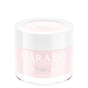 Kiara Sky All-In-One Acrylic Powders – Professional Nail Art – Long-Lasting Cover Powder 2 oz> Hint of Pink