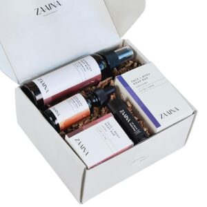 Spa Gift Set for Women, Natural and Clean Beauty Box, Luxury Gift Care Package for Women, Bath and Body Spa Basket for Best Friend, Unique Gift Ideas for Mom, Wife, Sister (Happy Holidays)