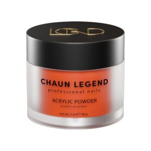Chaun Legend Acrylic Powder> 2 Oz Long Lasting Salon Quality> Bubble Free> Self Leveling Professional Manicures> Fake Nails> Carving & Extensions> A No Brainer