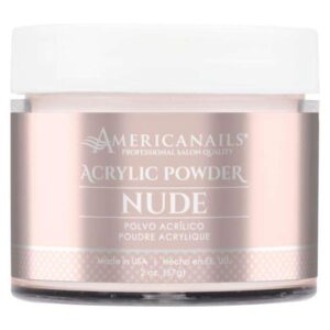 Americanails Nail Acrylic Powder – Professional Acrylic Nail Powder – Self-Leveling Acrylic Powder – Pair with Monomer Acrylic Nail Liquid – Perfect for Acrylic Nails – Nude Acrylic Powder 2oz