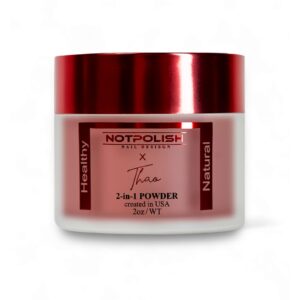Notpolish Dip Powder for Nails – Artistic Perfect Dip in Very Thao – Vibrant Color & Long Wear – For Dipping or Dabbing> No UV Needed – Clean Finish Powder Dip – Manicure Supplies – 2 oz