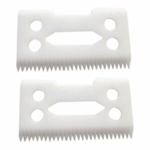 USonline911 Premium Professional Ceramic Clipper Blades for Wahl 5 Star Senior 2pcs