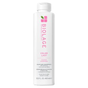 Biolage Color Last Shampoo – For Color-Treated Hair, Nourishes, Strengthens, Hydrates, Soybean Oil & Stearic Acid, Paraben & Mineral Oil-Free, Vegan, 13.5 Fl Oz, Packaging May Vary