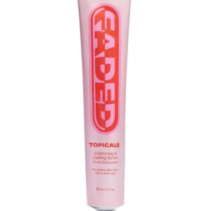 Topicals Faded Brightening and Clearing Serum | Reduces Discoloration, Post-Blemish Marks, Scars and Spots | Contains Kojic Acid and Niacinamide | Dermatologist-tested, Vegan, Cruelty-Free (1.7 Fl Oz)
