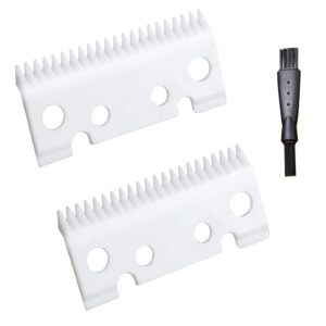 2pcs Replacement Ceramic Blades Moving Blade for Andis Master Clipper Blades Hair Clippers .
