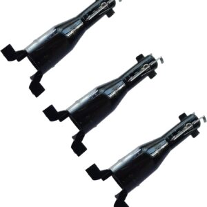 Replacement 3Pcs Inner Blade for Panasonic ER-GN70 ER-GN30 ER411 ER421 ER430 ER-GN50 ER-GN40 ER420 ER-GN10 ER9972 ER-GN11 ER-GN10 for Nose Trimmer – Dual Edge Cutter Head