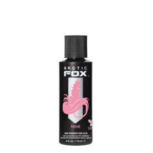 ARCTIC FOX Vegan and Cruelty-Free Semi-Permanent Hair Color Dye (4 Fl Oz, FROSE)