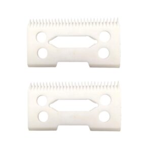 Wahl Professional 2-Hole Ceramic Clipper Blades for Wahl Senior Cordless Clipper, Magic Clip, Sterling Senior (2pcs)
