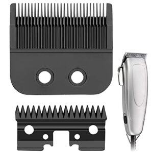 WAHFOX Hair Clippers Replacement Blade #22995 Compatible for Andis PM-1 Speedmaster Clippers Replacement Blades #22995 Black