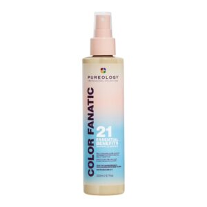 Pureology Color Fanatic Leave-in Conditioner Hair Treatment Detangler Spray | Protects Hair Color From Fading | Heat Protectant | Vegan | 6.7 Fl Oz
