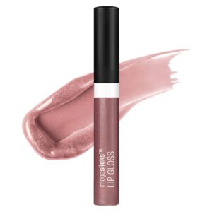 wet n wild MegaSlicks Lip Gloss, Ultra-Glossy, Vitamin-E Enriched, Ultra-Gloss High Shine Moisturizing, Cruelty-Free & Vegan – Bronze Berry