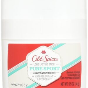 Old Spice High Endurance Antiperspirant Deodorant 0.5 Travel Size Pure Sport,0.5 Ounce (Pack of 3)