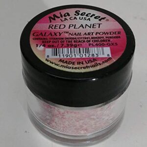 Mia Secret Professional Galaxy Collection Acrylic Powder 1/4 oz (Pick Your Color) (RED PLANET)