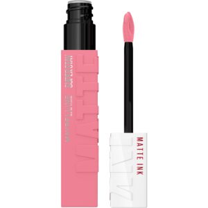 Maybelline Super Stay Matte Ink Liquid Lipstick Makeup, Long Lasting High Impact Color, Up to 16H Wear, Dreamer, Warm Pink Neutral, 1 Count