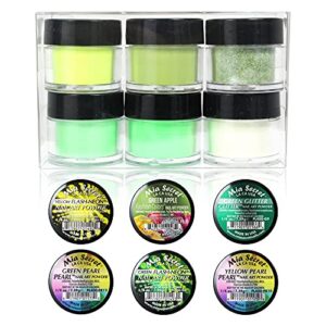 Mia Secret Acrylic Powder Collection Green Paradise (6pc.) Remix