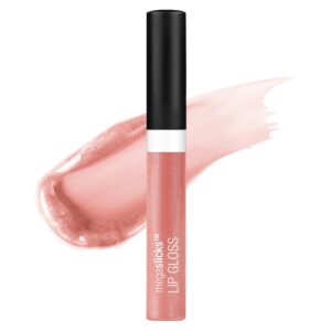 wet n wild MegaSlicks Lip Gloss, Ultra-Glossy, Vitamin-E Enriched, Ultra-Gloss High Shine Moisturizing, Cruelty-Free & Vegan – Red Cherish