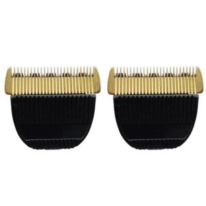 [home appliance parts] 2Pcs Replacement Blade for Panasonic ER-GP80,ER1611,1610,1511 Main Engine Accessory -Safe and robusto. (Color : Black)
