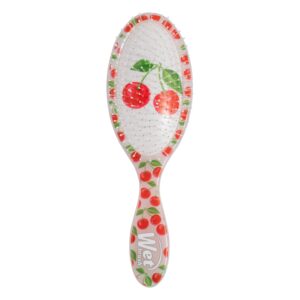 Wet Brush Original Detangler, Cherry (Tutti Fruity), Ultra-Soft IntelliFlex Bristles Bristles Glide Through Tangles, Detangling Hair Brush, All Hair Types (Wet & Dry), Women & Men, Limited Edition