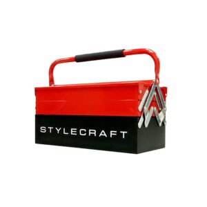 StyleCraft | GAMMA+ Blade Runna’ Tool Box for Professional Barbers, Stylists, and Home Use for Storage and Accessories