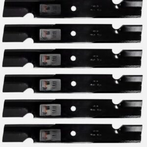 Huyaster 6 Pack Blade 00450300 03253800 0450300 Replacement for Copperhead OEM, black, 88-6250