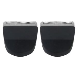 New Hair Clipper Snap-On Replacement Blades for Peanut Clipper – Precision Trimming & Outlining – Set of 2 Blades for Smooth Cuts and Easy Maintenance – Perfect Hair Clipper Accessories – Black