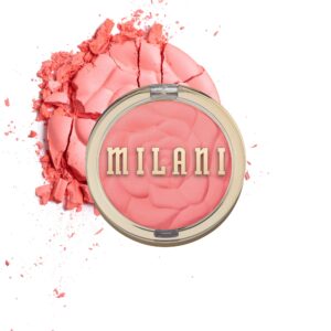 Milani Baked Blush, Powder Blush for Cheeks, Cruelty Free Makeup – Shape, Contour & Highlight Face for a Shimmery or Matte Finish -Coral Cove