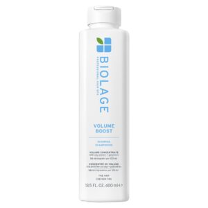 Biolage Volume Boost Shampoo – Long-Lasting Volume, Gently Cleanses, For Fine Hair, Soy Protein & Polymers, Vegan, Paraben-Free, 13.5 Fl Oz, Packaging may vary