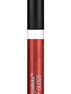 wet n wild MegaSlicks Lip Gloss, Ultra-Glossy, Vitamin-E Enriched, Ultra-Gloss High Shine Moisturizing, Cruelty-Free & Vegan – Red Sensation