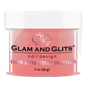 Glam And Glits Acrylic Powder Color Blend Collection BL3020 Rose 2 oz