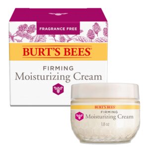 Burt’s Bees Renewal Firming Face Cream, Mothers Day Gifts, Anti-Aging Retinol Alternative, Moisturizing Natural Origin Skin Care, 1.8 Ounce