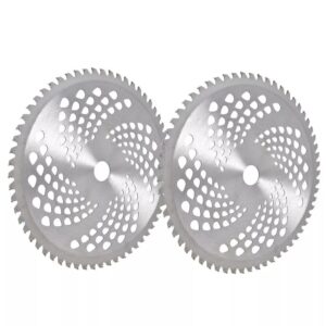 JHYMGND Car Styling 2 Pack -10″ x 60T Carbide Tip Brush Blades Fits for Cutter Trimmer Parts